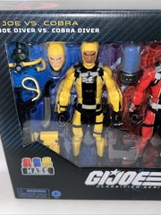 G.I. Joe Classified M.A.S.S. Device Gi Joe Vs Cobra Diver 2-pack New/Sealed #169
