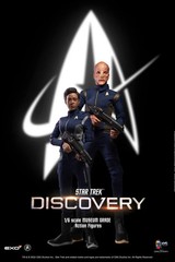EXO-6 Star Trek DISCOVERY 1/6 Scale ~ COMMANDERS M. BURNHAM & SARU