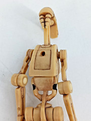 2008 Hasbro Star Wars Battle Droid w/ Backpack & Gun 3.75″ in Action Figure