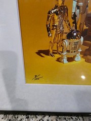 Creature Cantina Original Print STAR WARS Kim D.M. Simmons /125 SIGNED Autograph