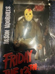 Mezco Toyz Friday the 13th Jason Voorhees Figure Mask Axe Machete 2007