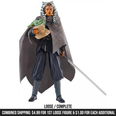 Star Wars Vintage Collection Mandalorian Deluxe Ahsoka Tano & Grogu 3.75 – LOOSE