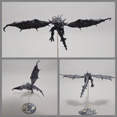 Game of Thrones Skyrim Dragon Figure: Alduin The World-Eater Collectible Statue