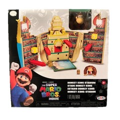 Super Mario Bros Movie Donkey Kong Stadium Playset Jakks Pacific Nintendo New