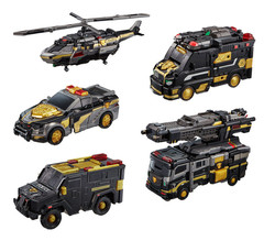 Miniforce Super Cops JUSTICE TITAN Black Limited Ver Transformer Robot Figure