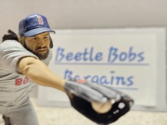 Johnny Damon Boston Red Sox MLB McFarlane Figure Loose DAMAGED READ