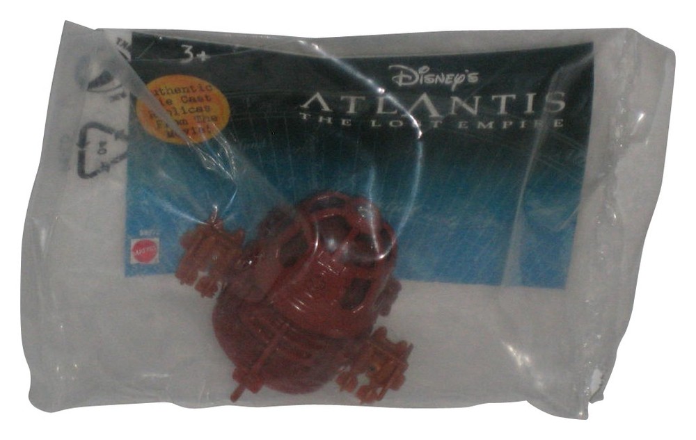 Disney Atlantis The Lost Empire Movie Subpod (2000) Mattel Die-Cast Replica Toy