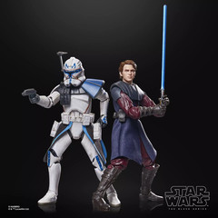 2025 Star Wars Black ANAKIN SKYWALKER & CAPT REX 6″ Hasbro Pulse Exclusive 2-Pk