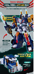 2025 NEW Miniforce Dinoid Warrior DINO COMMANDER Transformer Robot/ Express