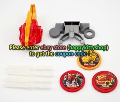 Dino Core 8 Figure Set D-Buster Tyranno Saber Stego Dinosaurs Combiner Robot Toy