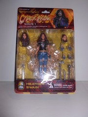 3 CYBERFROG Action Figures: New, SIGNED: Cyberfrog, 90’s, Heather Swain | EVS