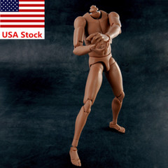 MX02-A 1/6 Europe Skin Male Body Super Flexible Soldier 12”Action Figure Doll