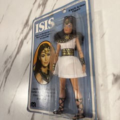 Rare vintage 1974 Mego isis 8” action figure on card complete minty