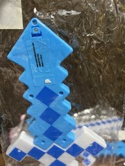 LED Blue And White Light Up Pixel 24 Sword