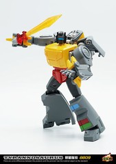 New Grimlock Autobot Dinobot Knight 8809 Action Figure Deformabl Robot Toys 5″