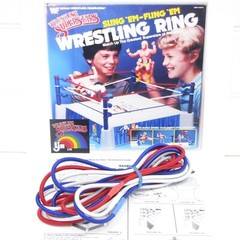 Custom Replacement Ropes Vintage 1980’s LJN WWF Sling Em Fling Em Wrestling Ring