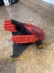 VINTAGE 1988 GI JOE ARAH Anti Gravity Pod AGP Iron Grenadiers Vehicle Incomplete