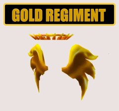 ROBLOX Toys GOLDEN Reignment Hat RARE Toy Code ONLY *Sent in Messages*