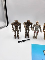 Vintage 1980’s Captain Power Action Figure Lot Of 6 and 1 Weapon B2