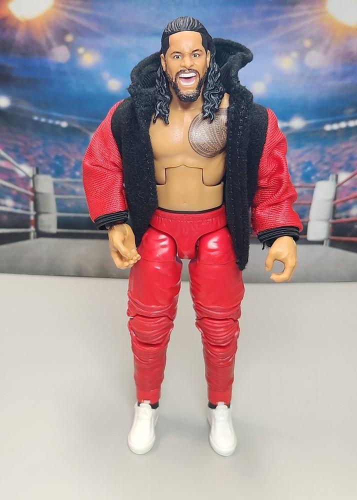 WWE Jimmy Uso Elite 64 Mattel Wrestling Action Figure Bloodline