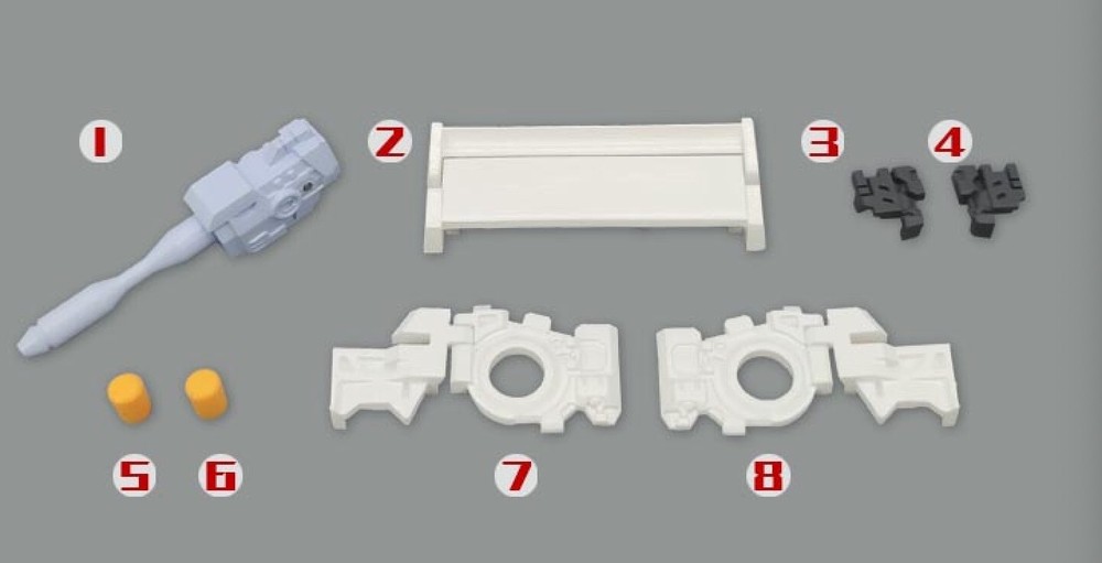 Go better studio GB-1002C upgrade kit for Legacy United Wheeljack,preorder.