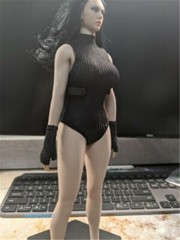1:6 Bodysuit Zipper Jumpsuit Clothes For 12inch Female PH TBL Action Figure Body