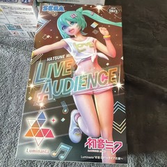 SEGA Luminasta Miku LIive Cheering Figure Japan Authentic Hatsune Miku