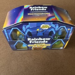 Rainbow Friends Blues Castle 8-Pack Blue Green Cyan Yellow+4 Mystery Figures 2.5