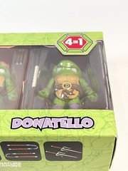 2016 Herocross Teenage Mutant Turtles Mini Metal Action Figures 4 in 1 NIB