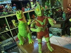 M1GO Ultraman Pestar Bandai Bullmark Bemular Japanese Soft Vinyl Sofubi