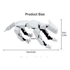 Dummy 13 – Action Robot Dog Action Figure Titan13 – T13 – Fully Assembled