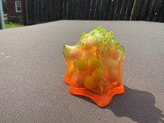 POPMART x YUKI – Transparent Series – Burning Sun Vinyl Figure New Without Box