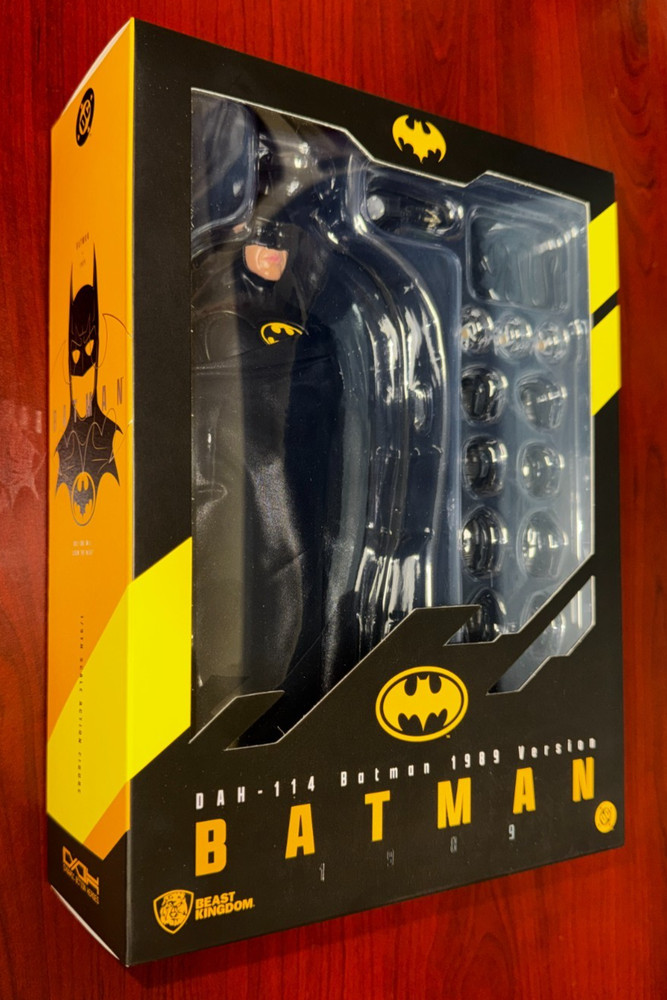 BATMAN 1989(Michael Keaton) Dynamic 8ction Heroes DC Action Figure Beast Kingdom