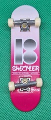 TECH DECK Plan B Professional Model Ryan Sheckler Pink and White Fingerboard