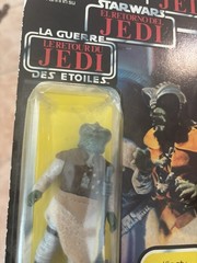 Vtg 1984 Star Wars Sealed Klaatu Tri Logo Palitoy New on Card