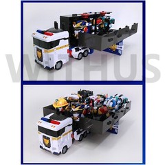 MINIFORCE Super Cops JUSTICE TITAN & CAPTAIN COMMANDER Set Transformer Robot Toy