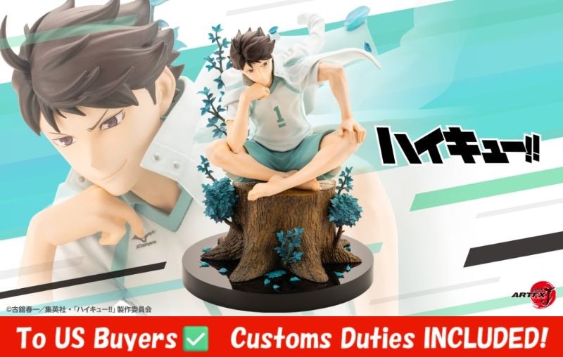 NEW Kotobukiya ARTFX J Haikyu!! Oikawa Toru 1/8 Scale 175mm Figure Japan