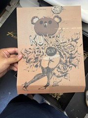 3A threea ashley wood Kuntsler Bear Brown OG Eyes Closed Rare Original Packaging