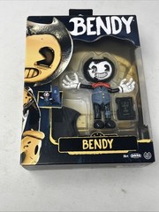Bendy and the Ink Machine 5” Bendy Figure with Book – Official Collectible NEW