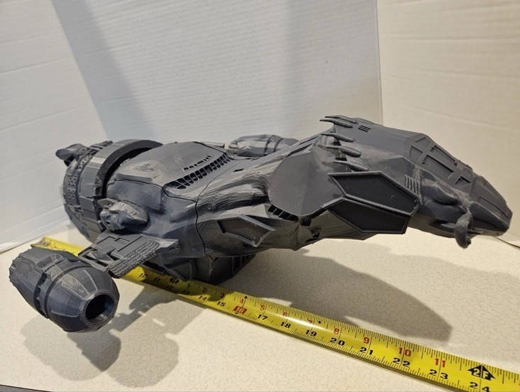 3d Printed Serenity From Firefly 24in Fully Assembled Grey