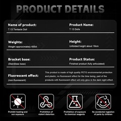 T 13 Figure Set & Titan 13 Action Figures Toys ,3d Printed Dummy T-13 | (Octopus
