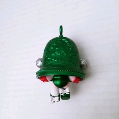 Skullpanda Tell Me What You Want Series Green Jingle All The Way Ornament