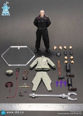 1/12 Scale German WWII, Panzer Commander, Otto Carius, Palm Heroes, DID