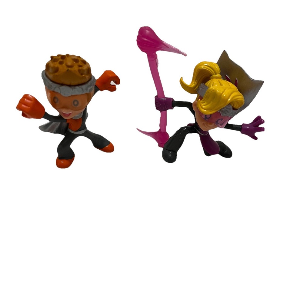 Ninja Kidz TV Series 2.5″ Action Figure Toys Lot of 2 Mini Figurines