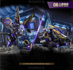 Miniforce Dinoid Warrior SG REX KAISER D7 Full Version Transformer Robot Korean