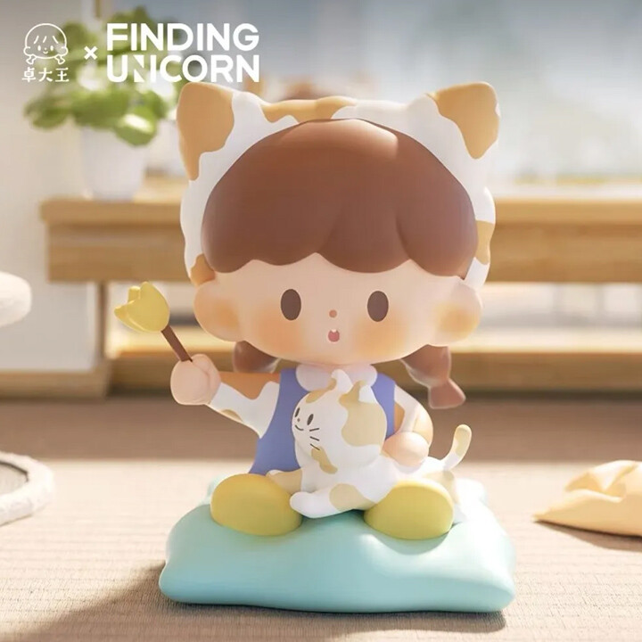F.UN x Molinta zZoton Mall Series In The Pet Shop mini toy kitty cat play sweet
