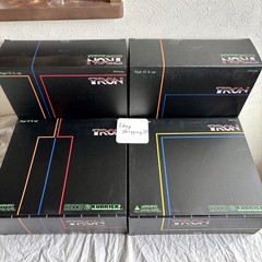 Medicom Toy Kubrick TRON ABCD set of 4 Light Cycle Encom Figure Disney Mint