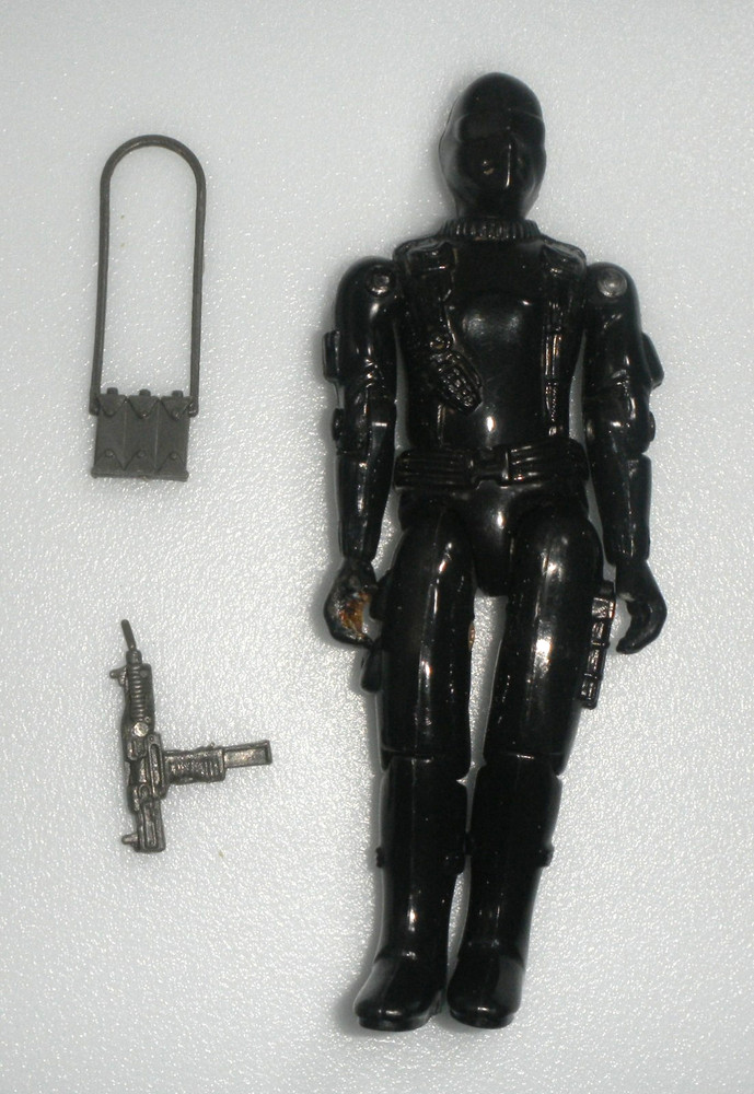 Vintage 1982 Snake Eyes Straight Arm G.I. GI Joe Complete v1 Figure 3.75 -Broken