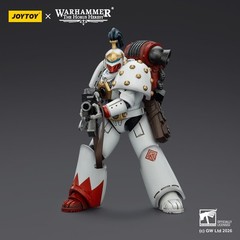 HIPLAY JOYTOY White Scars Tactical Legionary / Raider-pattern Combat Bike 1/18