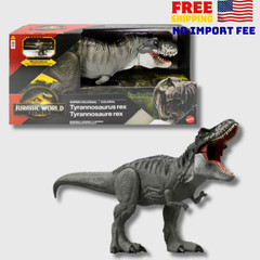 Mattel Jurassic World Rebirth T-Rex Tyrannosaurus Super Colossal action figure
